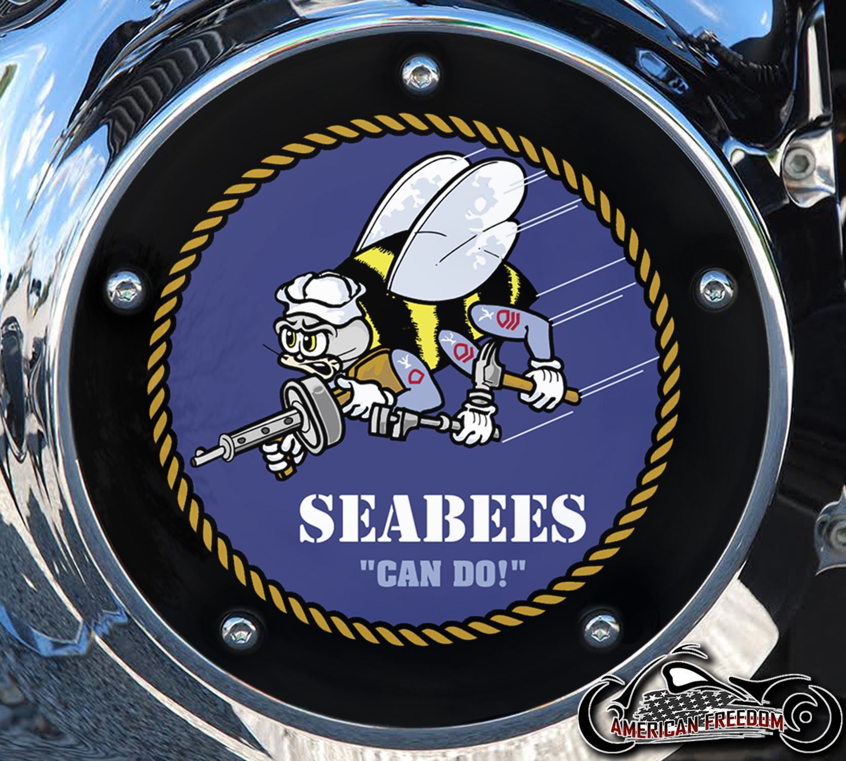 Custom Derby Cover - SeaBees